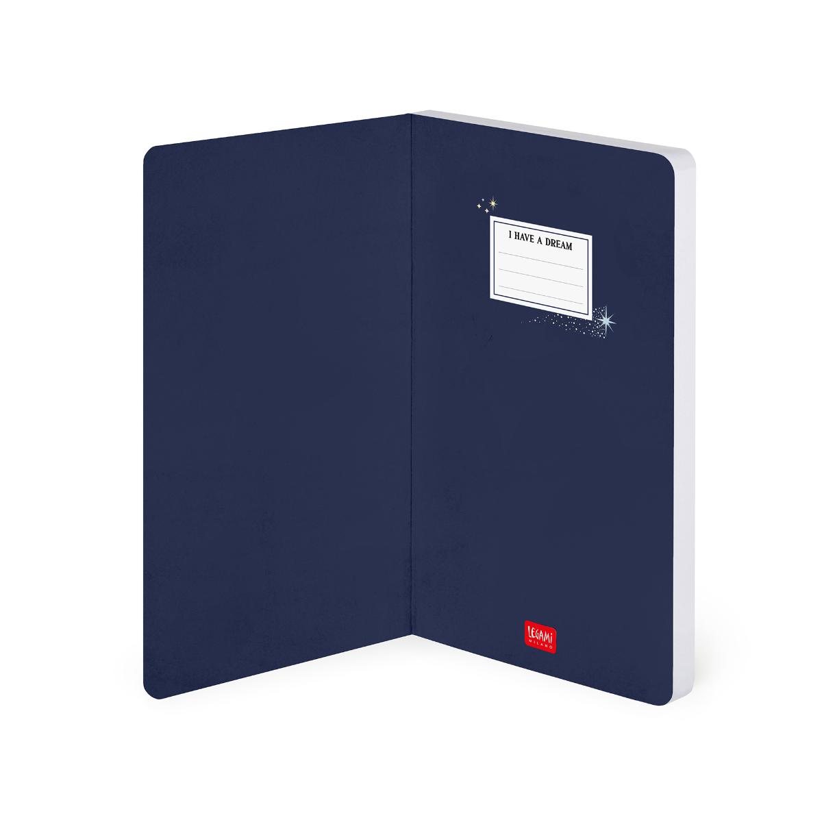 Stars Lined Medium Notebook