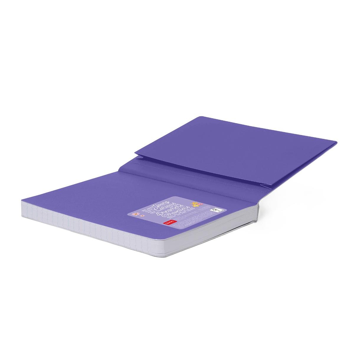 Flowers Lined Medium Notebook