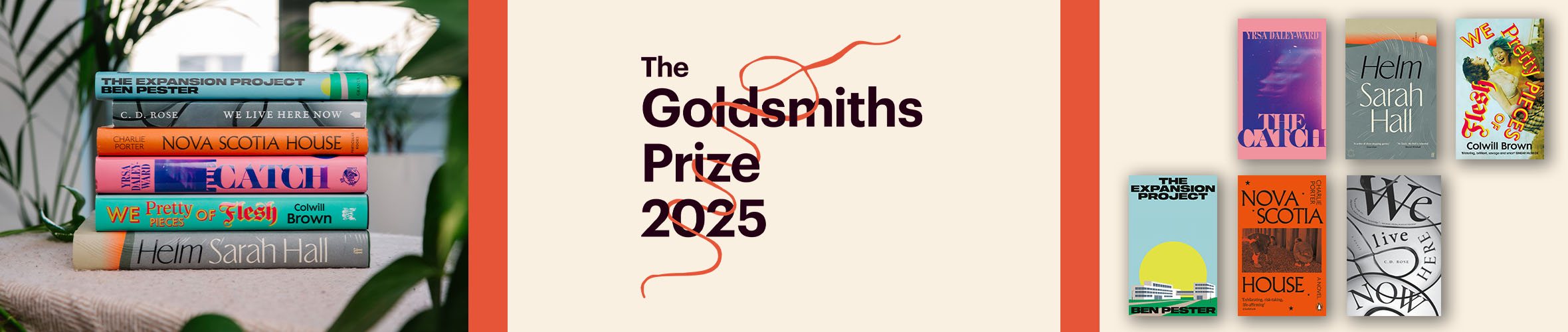 The Goldsmiths Prize Shortlist 2025