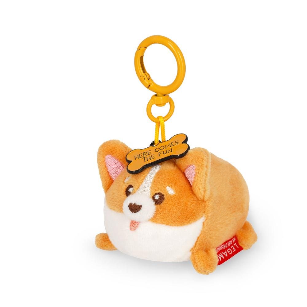 Plush Key Ring - Super Soft! - Corgi  Tiny 