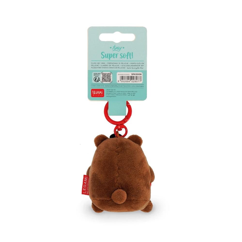 Plush Key Ring - Super Soft! - Teddy Bear  Tiny 
