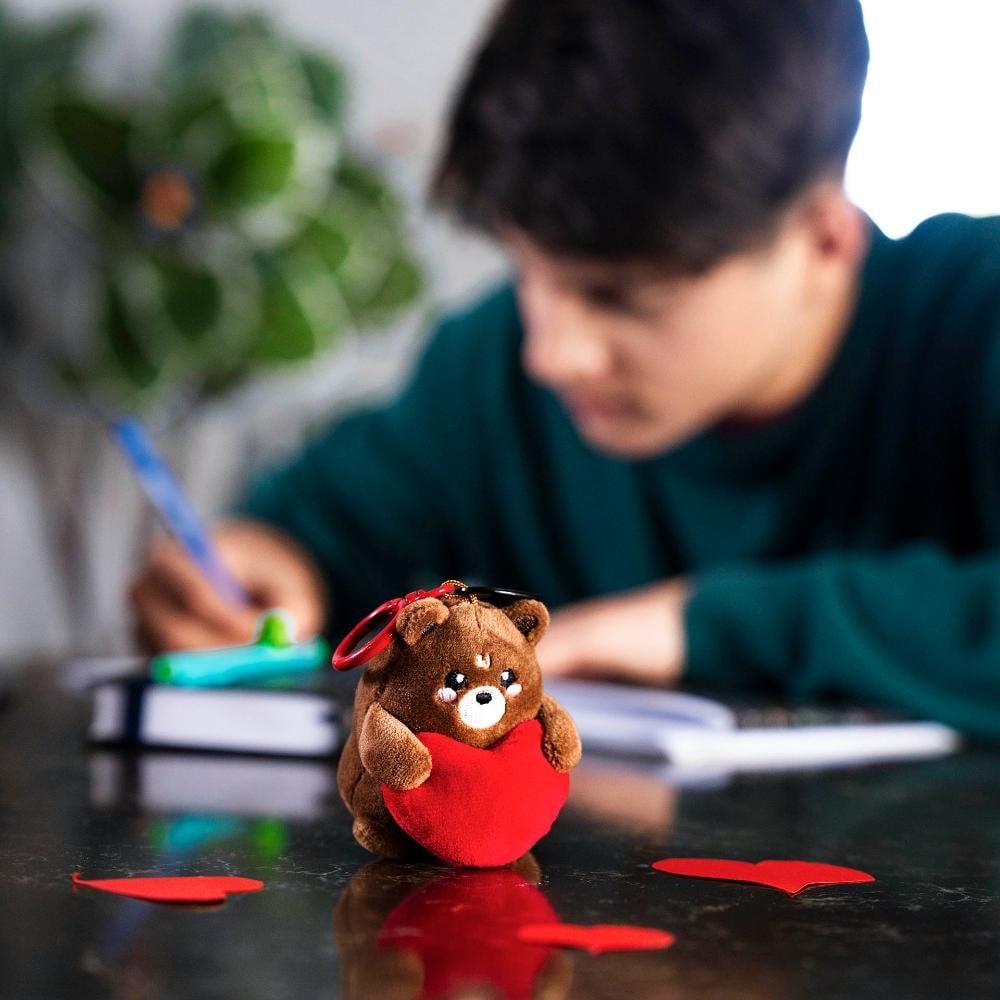Plush Key Ring - Super Soft! - Teddy Bear  Tiny 