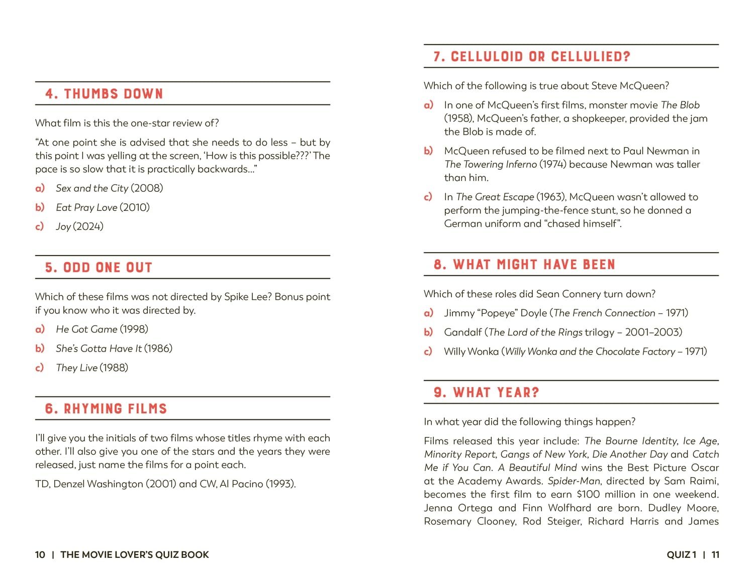 The Movie Lover's Quiz Book