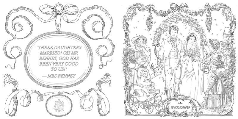 The BBC Pride & Prejudice Colouring Book