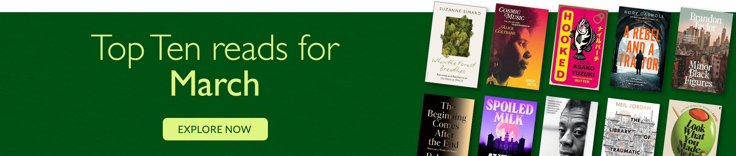 Further Reading: Top Ten Reads for March