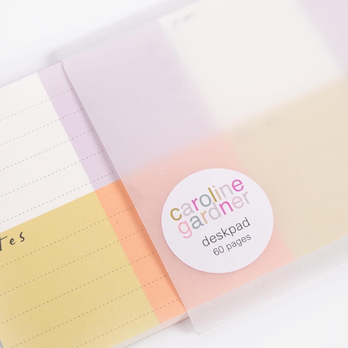 Multi-Check Split Sections Desk Pad
