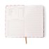 Orange Check Tulip A5 Notebook