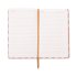 Orange Check Tulip A5 Notebook
