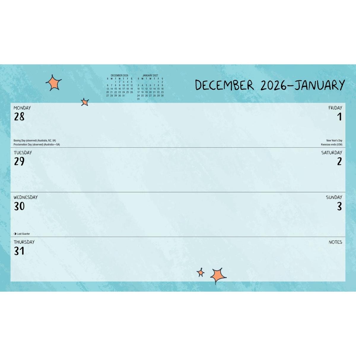 The Heartstopper 2027 Planner
