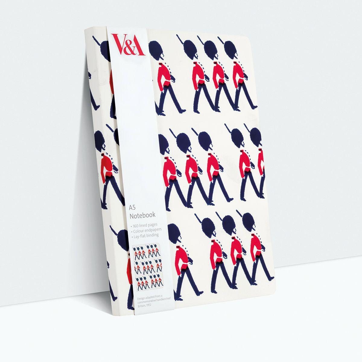 Marching Guardsmen A5 Deluxe Notebook