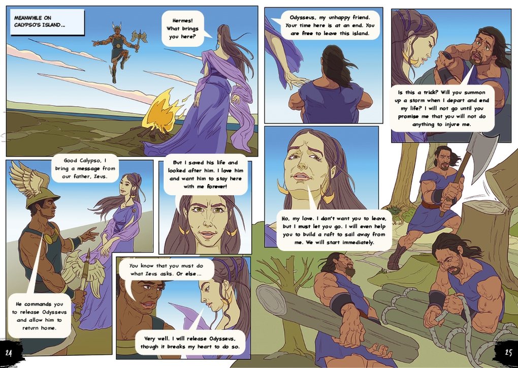 Classics in Graphics: Homer's The Odyssey