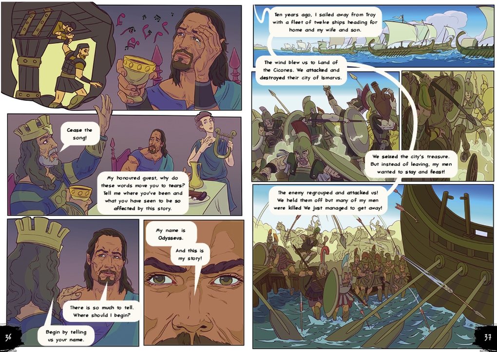 Classics in Graphics: Homer's The Odyssey
