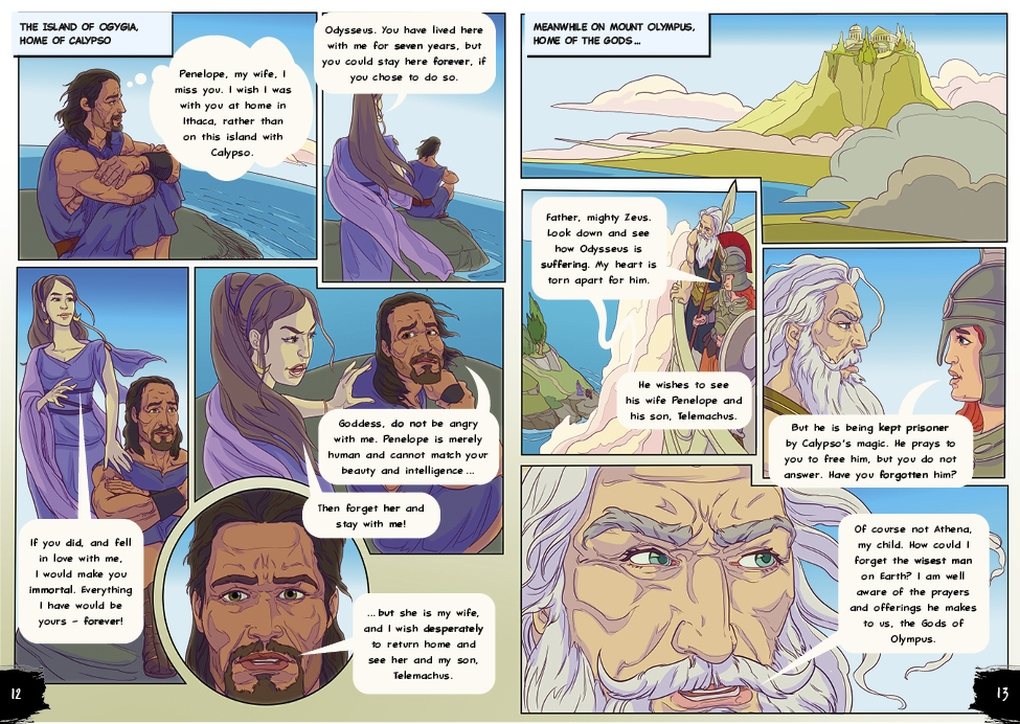 Classics in Graphics: Homer's The Odyssey