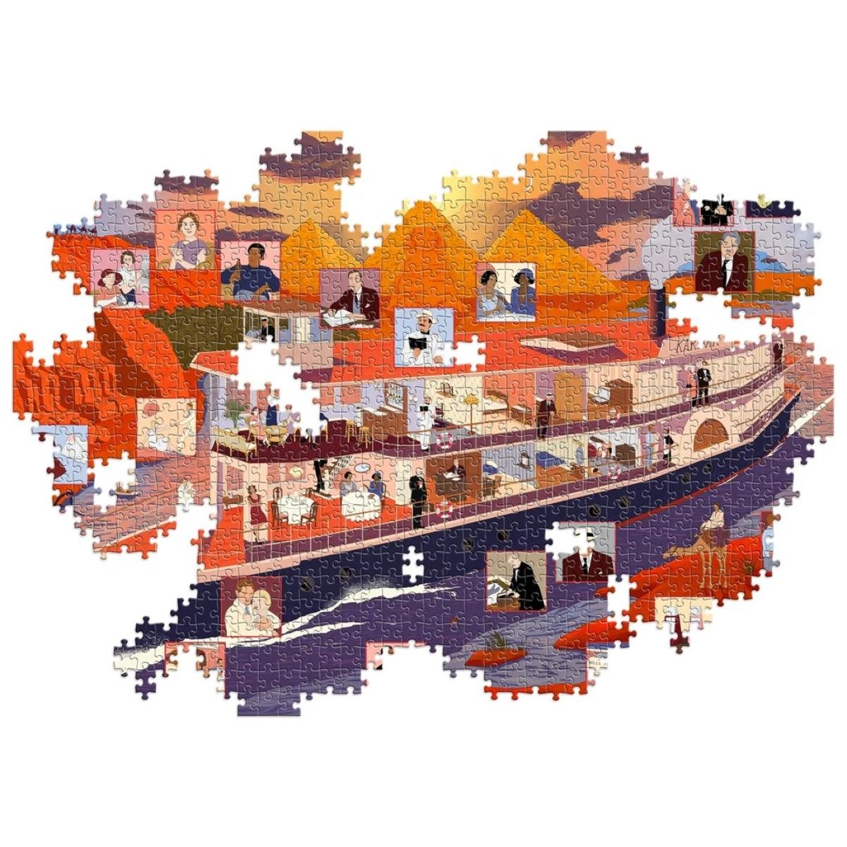 The World of Death on the Nile 1000 Piece Jigsaw Puzzle