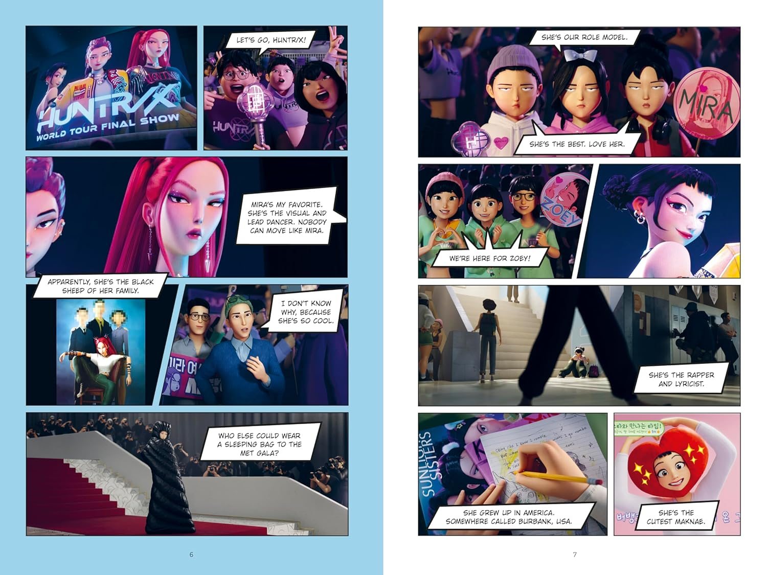 KPop Demon Hunters: The Official Movie Graphic Novel