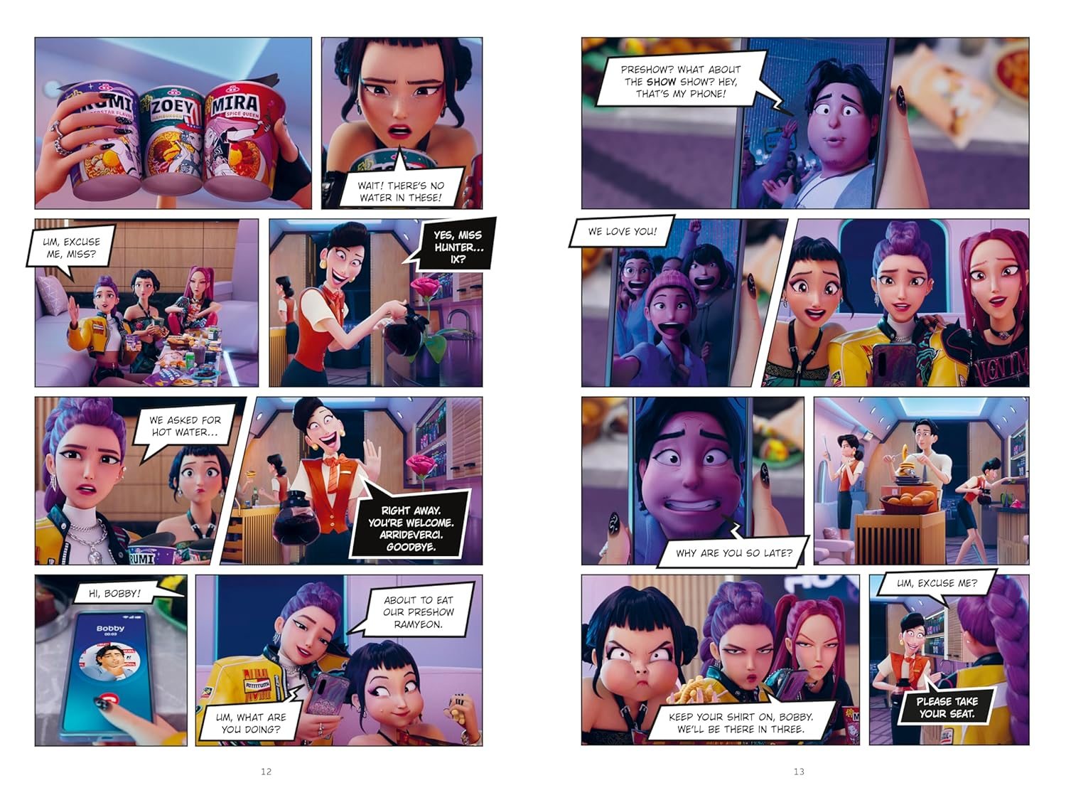 KPop Demon Hunters: The Official Movie Graphic Novel