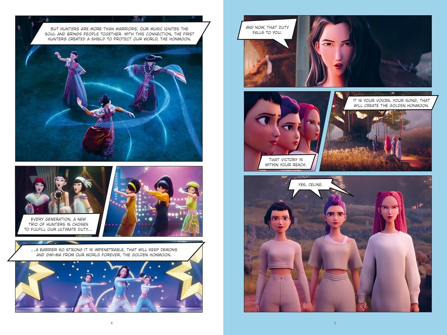 KPop Demon Hunters: The Official Movie Graphic Novel