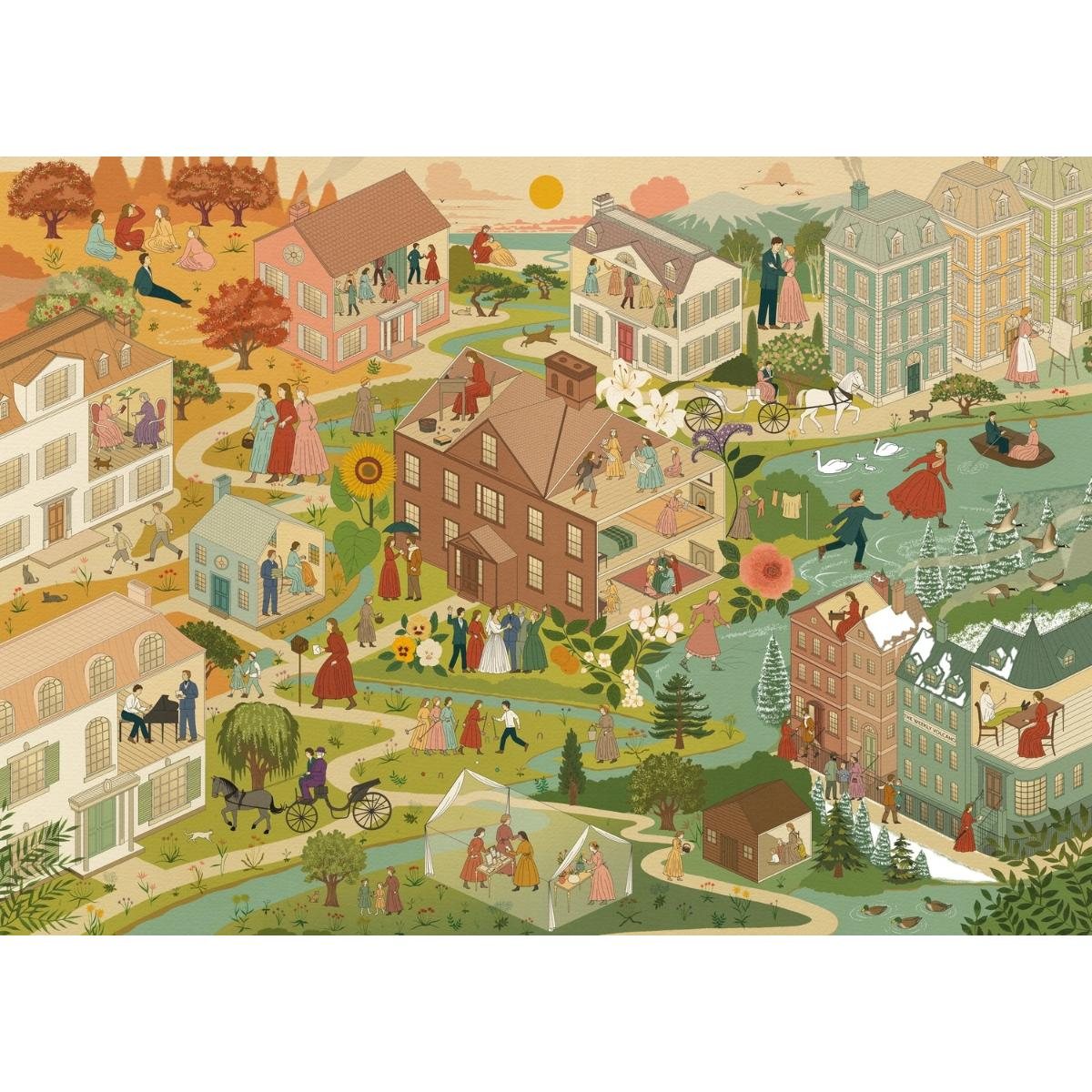 The World Of Little Women 1000 Piece Jigsaw Puzzle
