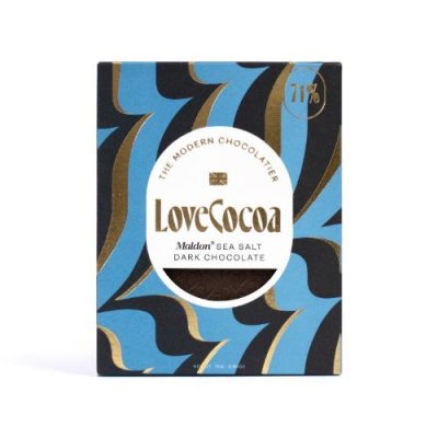 Love Cocoa By James Cadbury Love Cocoa - Maldon Sea Salt Dark Chocolate Bar