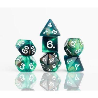 Seamoss Poly Dice Set