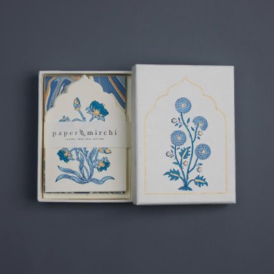 Sapphire 6 Boxed Notecards