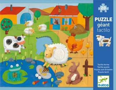 Giant Touch And Feel Farm Puzzle