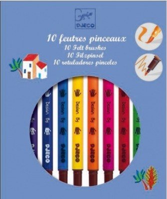 10 Felt Brushes Classic