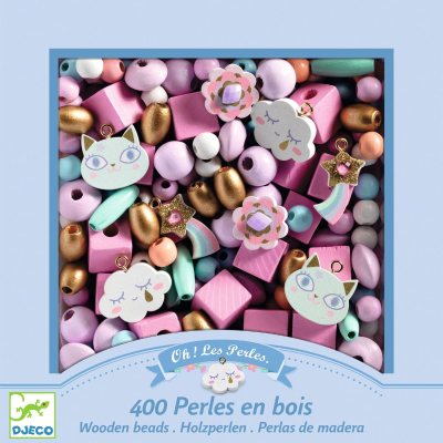 Rainbow Wooden Beads