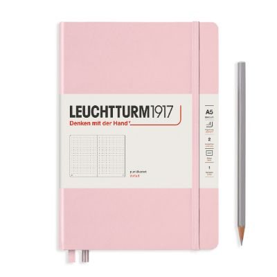 Powder Medium Dotted Notebook