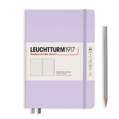 Lilac Medium Dotted Notebook