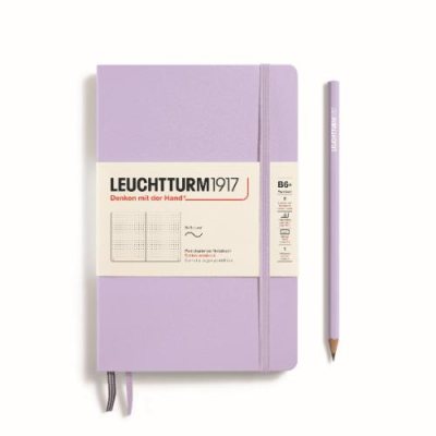 Lilac Softback B6+ Dotted Notebook