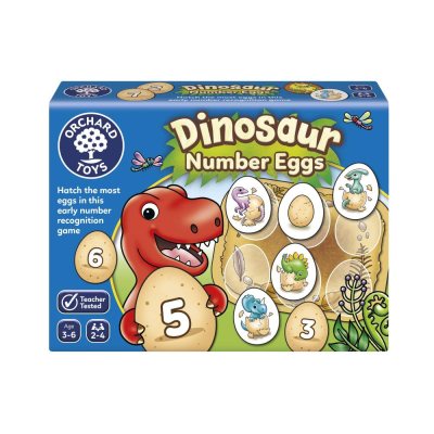 Dinosaur Number Eggs