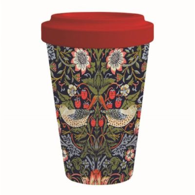 William Morris Strawberry Thief Travel Cup