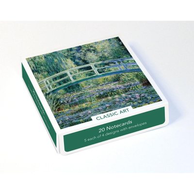 Classic Art Monet 20 Boxed Notecards