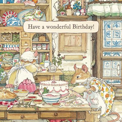 Picnic Preparations Birthday Greeting Card