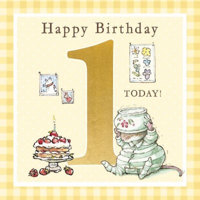 1 Today Brambly Hedge Birthday Greeting Card