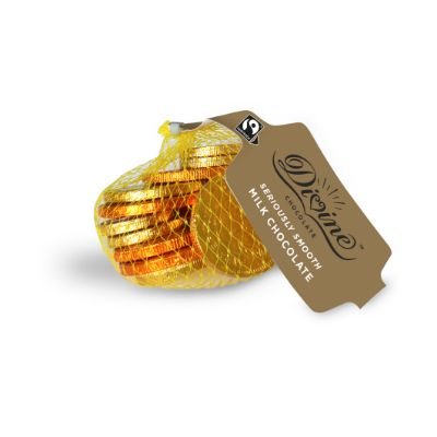 Divine Milk Chocolate Coins