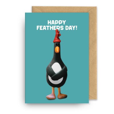 Happy Feather's Day Greeting Card