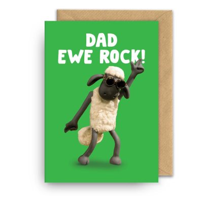 Dad Ewe Rock!  Greeting Card