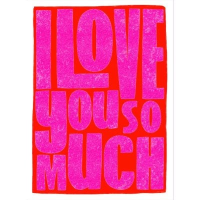 Love You So Much Greeting Card