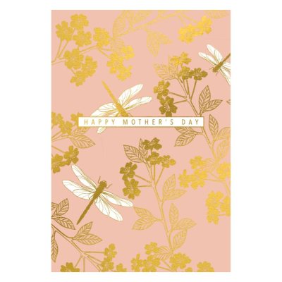 Happy Mother's Day Dragonflies Greeting Card