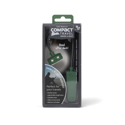The Really Compact Travel Book Light - Forest Green