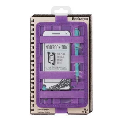 Bookaroo Notebook Tidy - Purple                                         