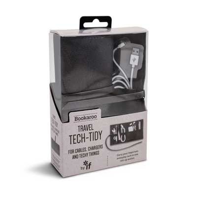 Bookaroo Travel Tech-Tidy - Black                                         