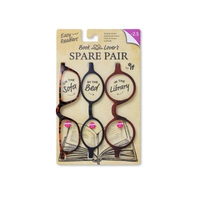 Easy Readers - Book Lover's Spare Pair +2.5