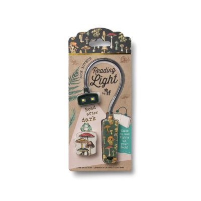 Book Lover's Reading Light - Botanical Mushroom