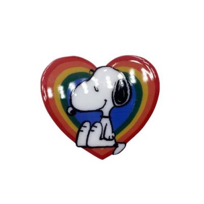 Peanuts Rainbow Pin Badge