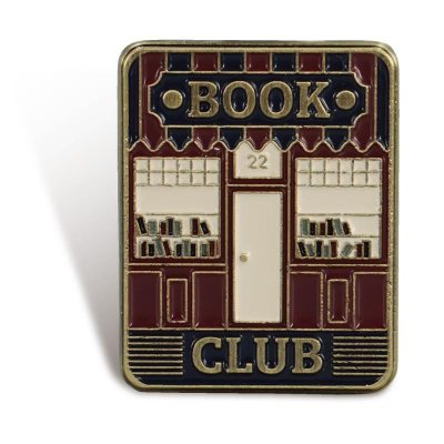 Book Club Pin Badge