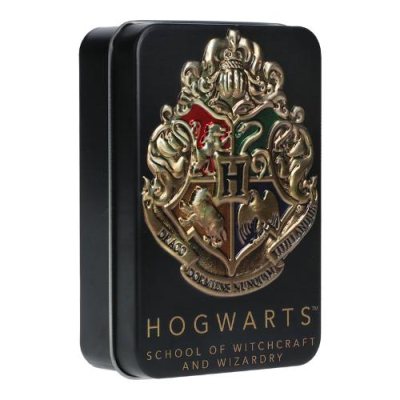Hogwarts Playing Cards In A Tin Black