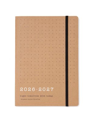 Kraft Eco Writers Quotes Week To View A5 Diary 2026-2027